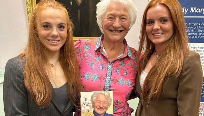 Erin and Anna with Mary1